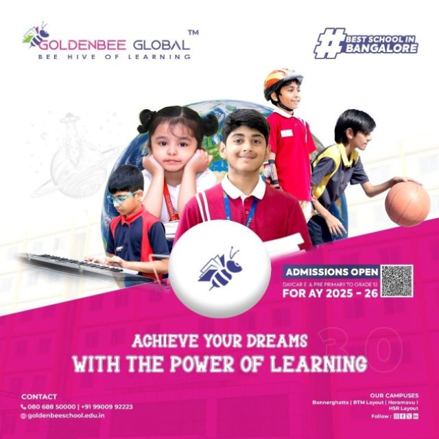 Goldenbee School admissions 2026 in bangalore