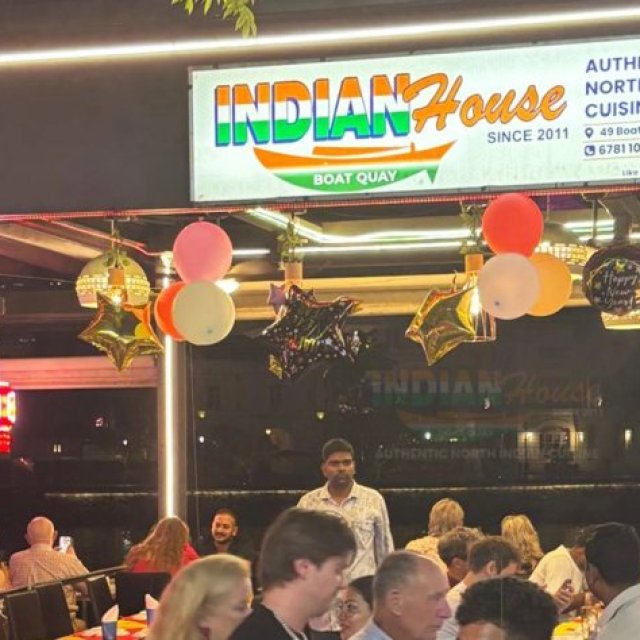Indian House Authentic Indian Restaurant & Bar @49 Boat Quay Singapore