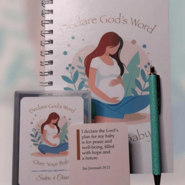 Declaring God’s Word Baby Journal Gift Set