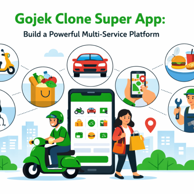 Gojek Clone Super App: Build a Powerful Multi-Service Platform