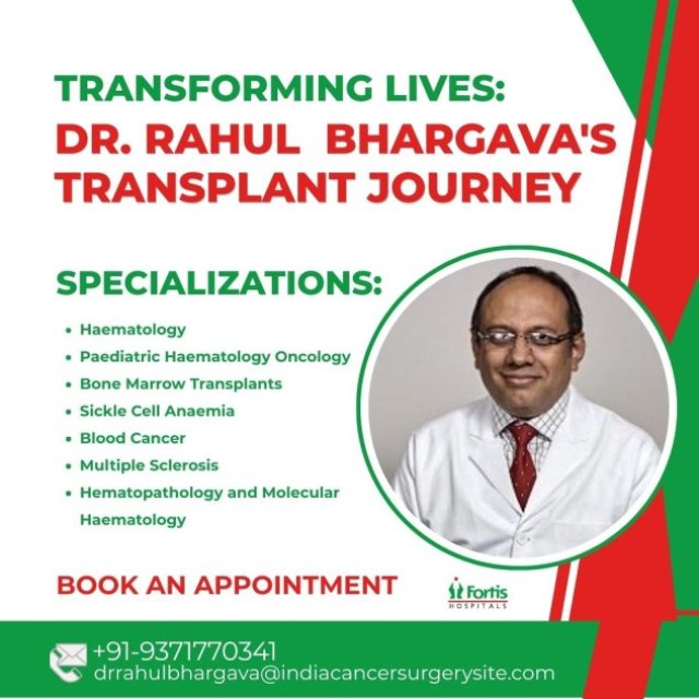 Dr. Rahul Bhargava Best Hematologist