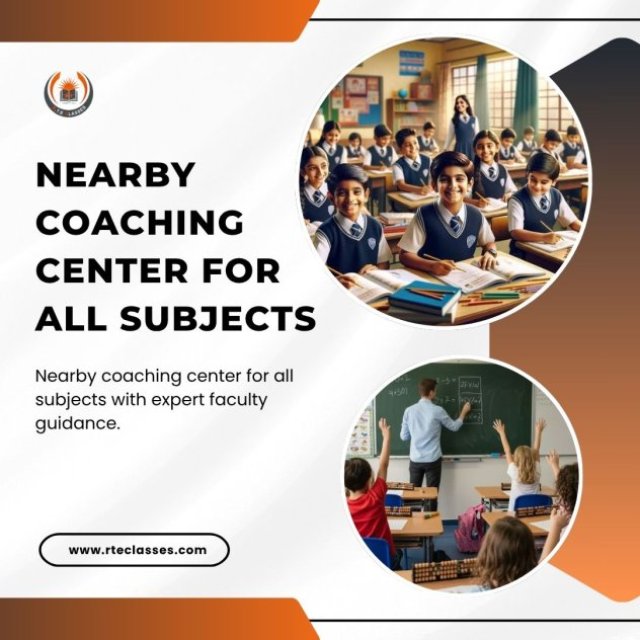 Nearby coaching center for all subjects