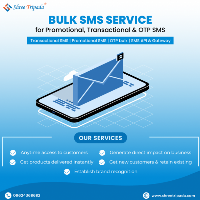 Best Bulk SMS Services Provider | Bulk Text Messaging Service - Shree Tripada