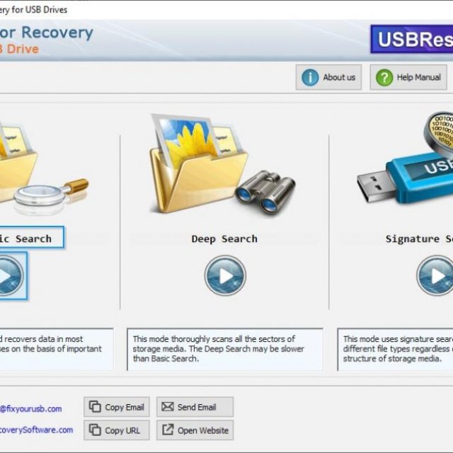 USB Restore Software