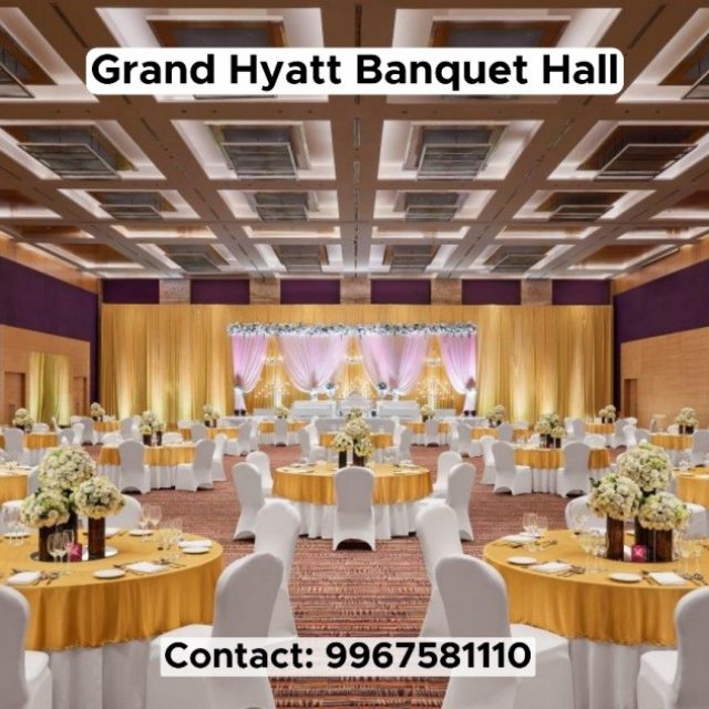 Grand Hyatt Banquet Hall Mumbai