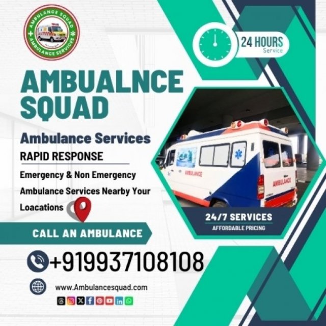 Ambulance Squad Ambulance Services in Hyderabad Telangana