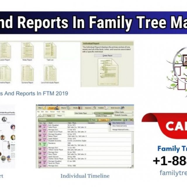 Charts And Reports In Family Tree Maker 2019 For Windows