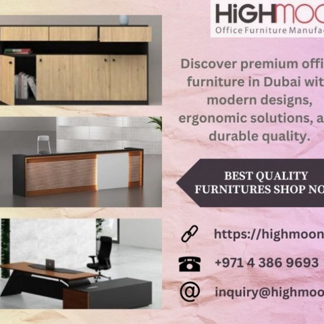 HIGHMOON | Office Furniture Dubai | Manufacturer & Supplier