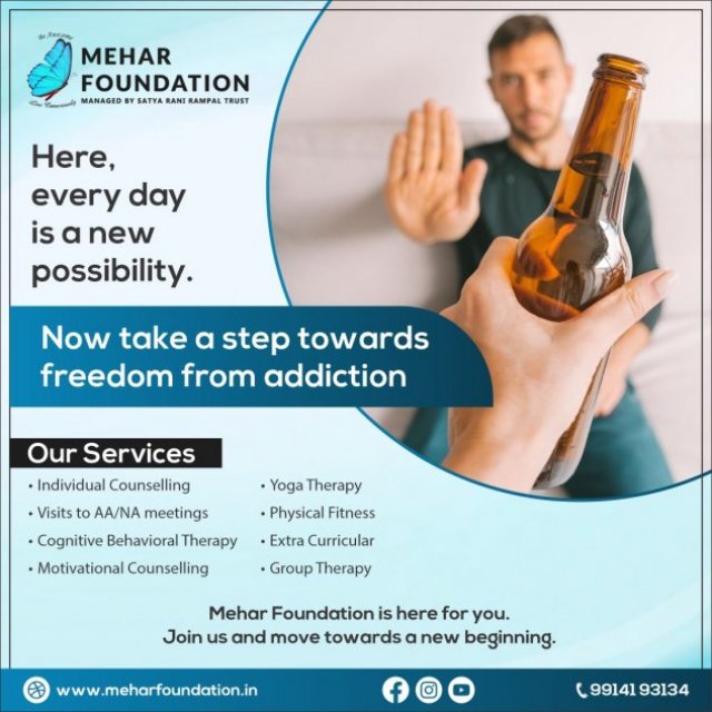 Mehar Foundation, Best Alcohol Rehab Centre in Delhi