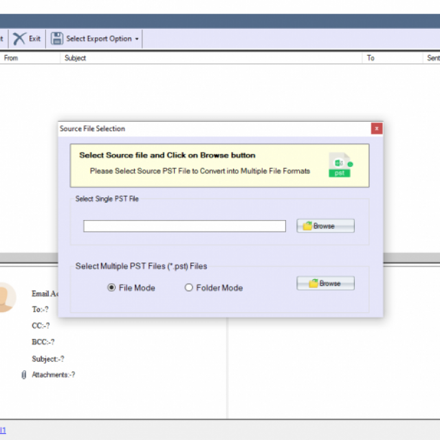 TrustVare PST Converter Software