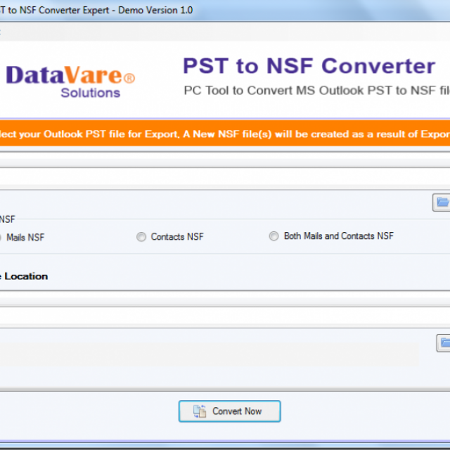 DataVare PST to NSF Converter Expert