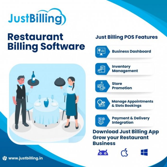 Optimize Your Restaurant's Efficiency with Our Restaurant Billing  Software -Just Billing