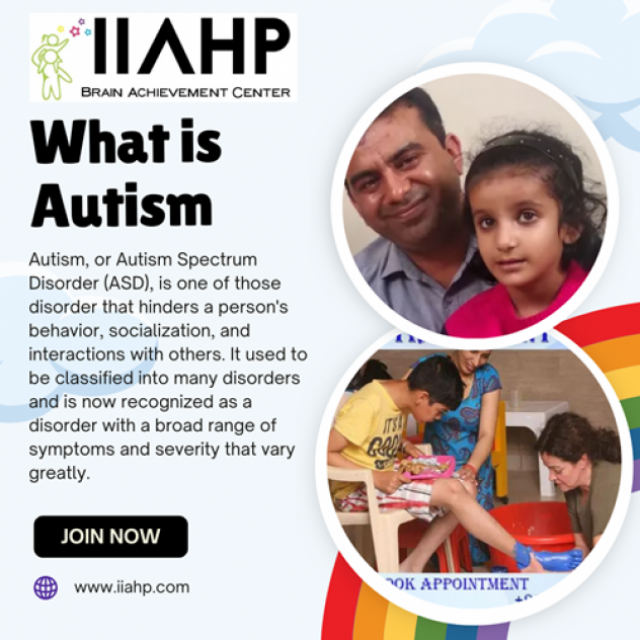 IIAHP - Autism Treatment Center | Speech Therapy | Down's Syndrome Treatment | Cerebral Palsy Treatment | ADHD Therapy