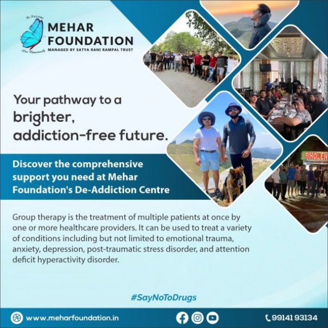 Best De Addiction Rehab in India - Mehar Foundation