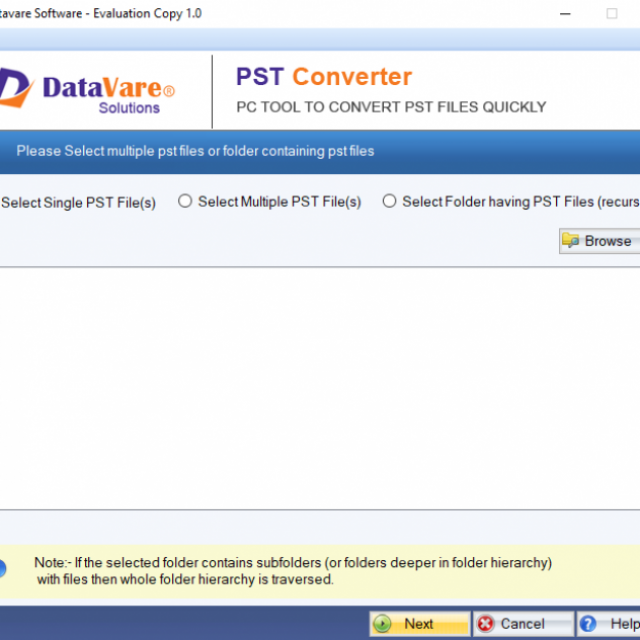 DataVare PST to Office 365 Converter