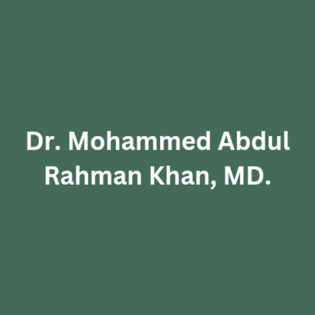 Dr Mohammed Khan, MD