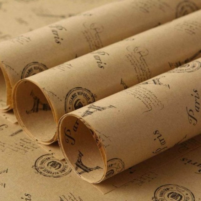 Custom parchment paper