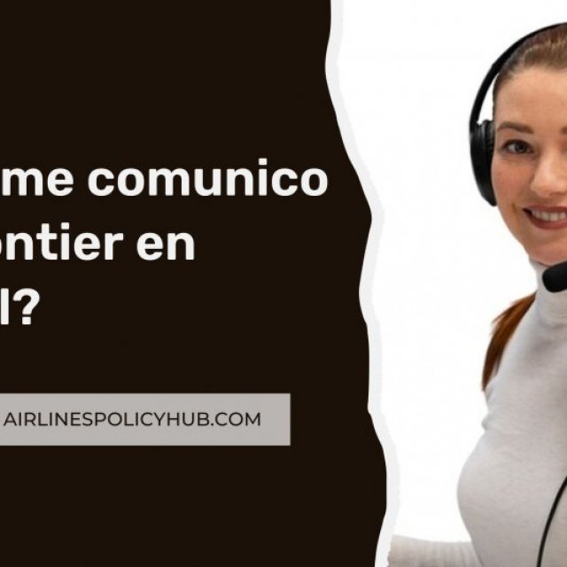 ¿Cuál es el número de teléfono de Frontier Airlines en español?