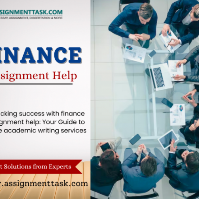 Get the Best Finance Assignment Help in UK from Experts