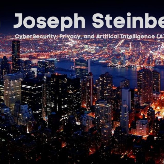 Joseph Steinberg CyberSecurity & Artificial Intelligence Expert Services