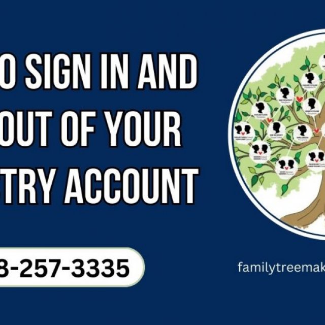 How to Sign In And Sign Out Of Your Ancestry Account