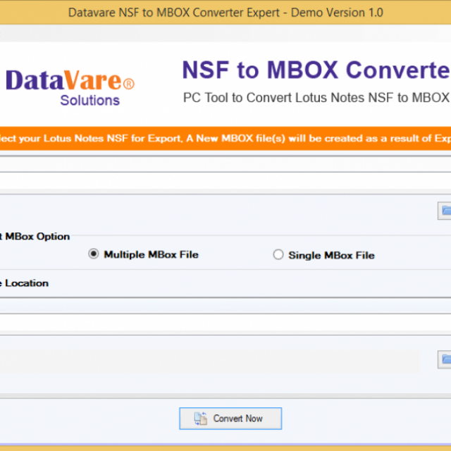 DataVare NSF to MBOX Converter Expert