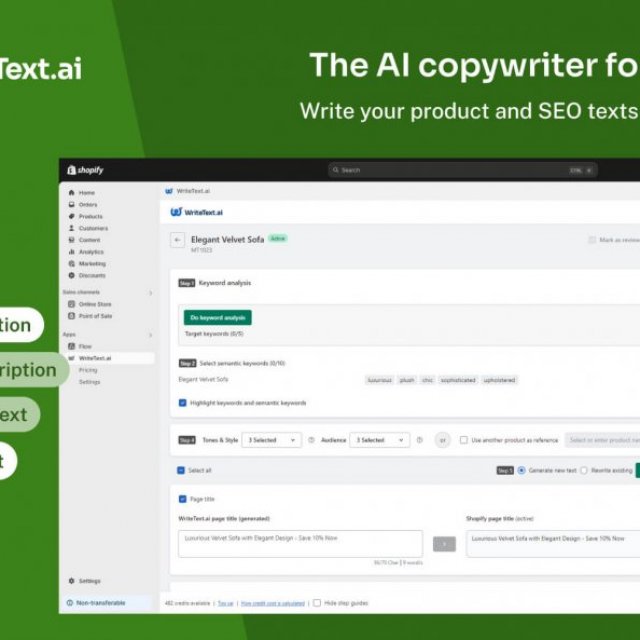 WriteText.ai for Shopify