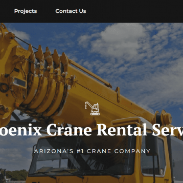 Phoenix Crane Rental Service