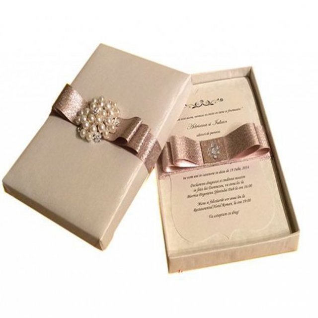 Print Wedding Card Packaging Boxes