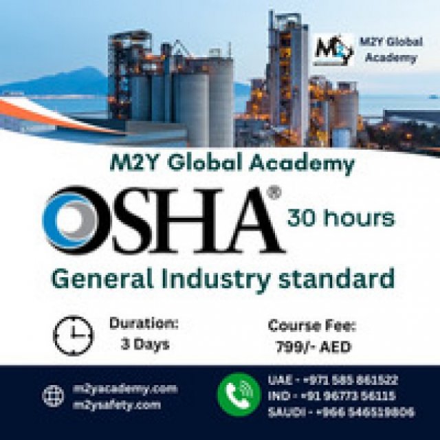 OSHA 30-hour General Industry Standard Certification