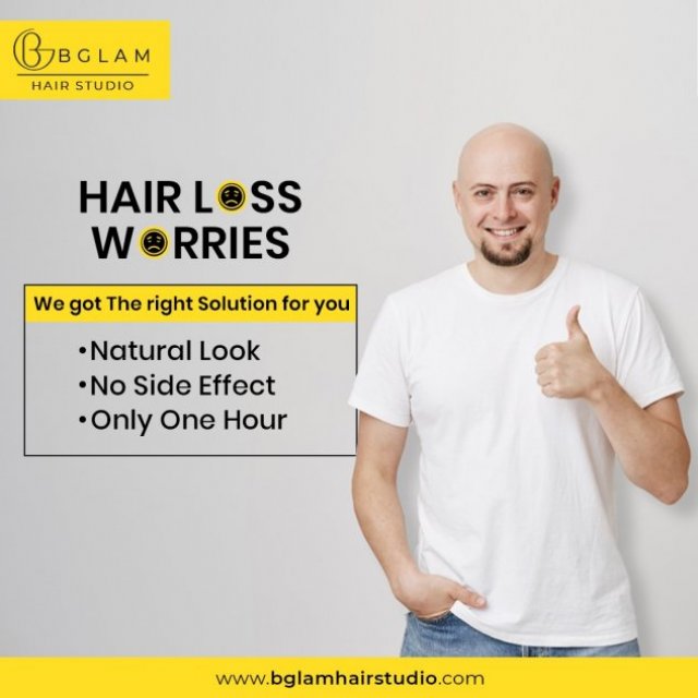 Hair Patch in Hyderabad | Bglam Hair Studio