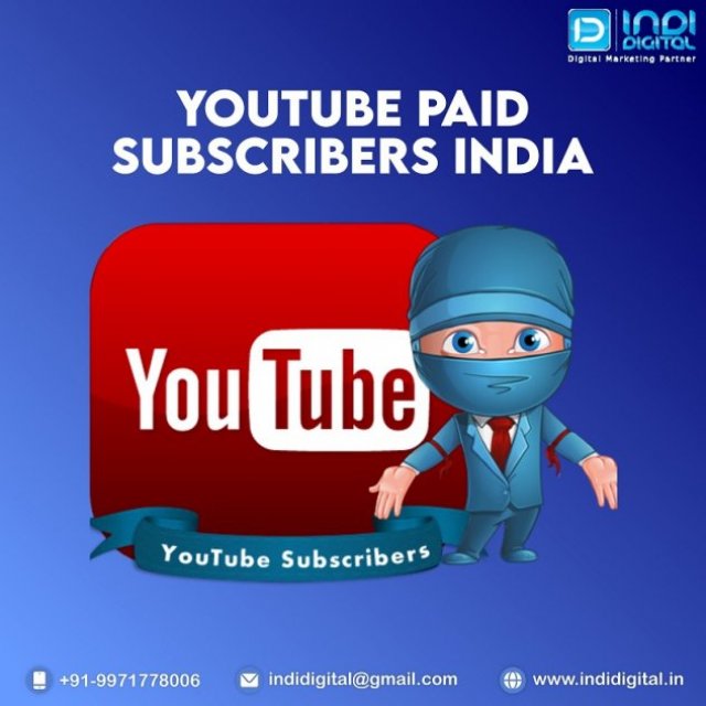 Are you looking to buy youtube paid subscribers in india