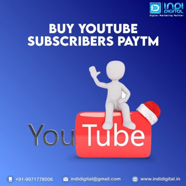 How to buy youtube subscribers paytm