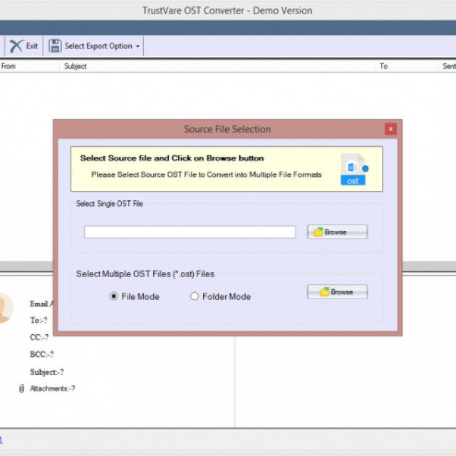 TrustVare OST to MBOX Converter Software