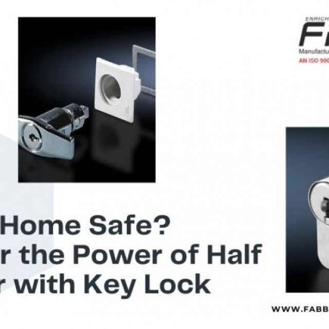 Is Your Home Safe? Discover the Power of Half Cylinder with Key Lock