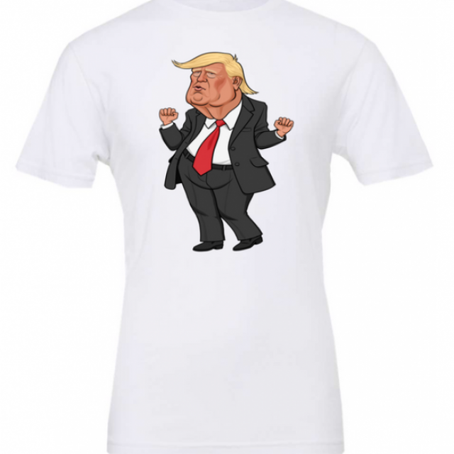 Make America Great Again! | Donald Trump Shot Cartoon Tee Men's T-Shirt