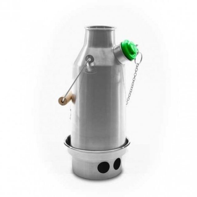 Kelly Kettle® Trekker - Small Stainless Steel Camp Kettle - Sagan Life