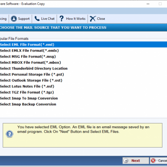 FixVare EML to PST Converter