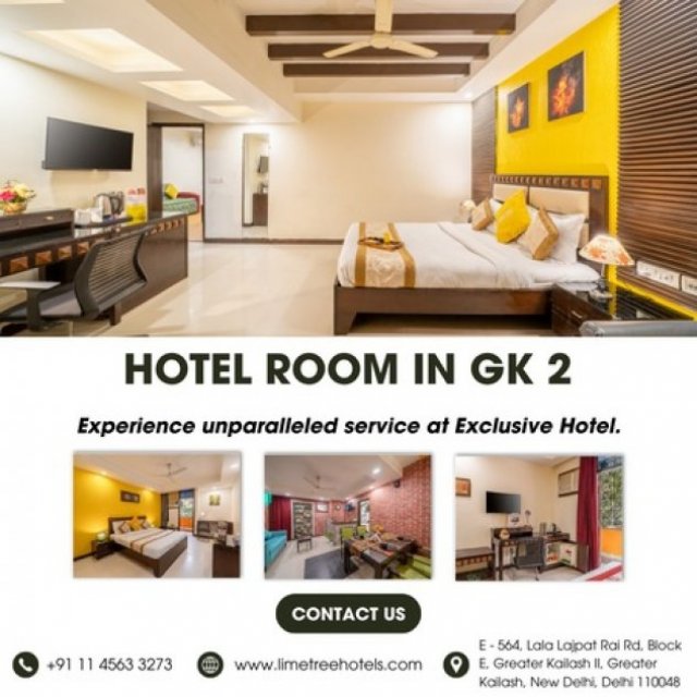 Stay in Style: Boutique and Luxury Hotels in GK 2, Delhi