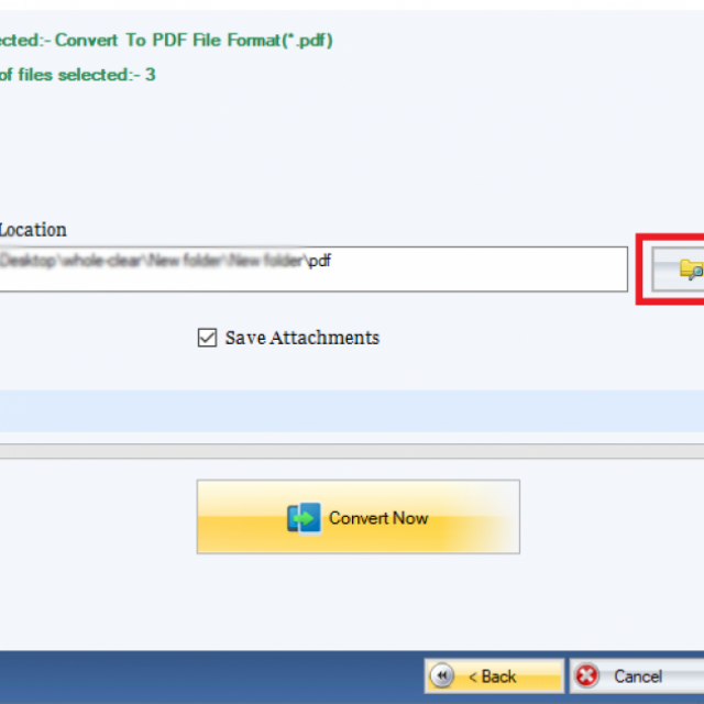 FixVare Thunderbird to PDF Converter