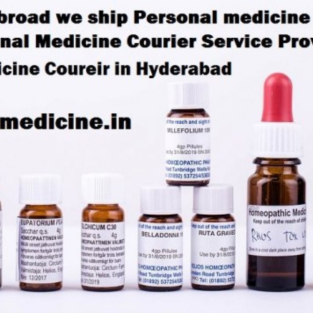 Medicine courier from India to USA