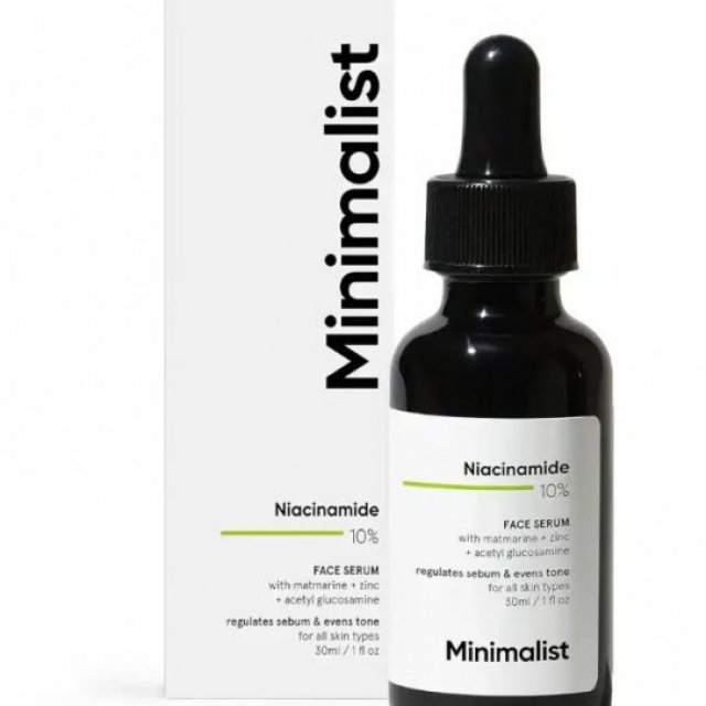 Minimalist 10% Niacinamide Face Serum for Acne Marks - 30ml