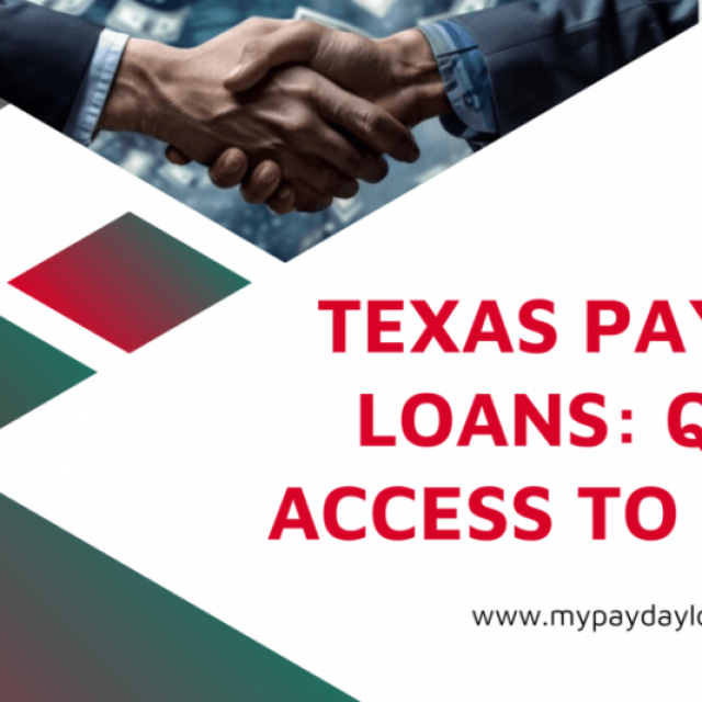 Mypaydayloansonline The Trusted Source for Online Payday Loans in Texas