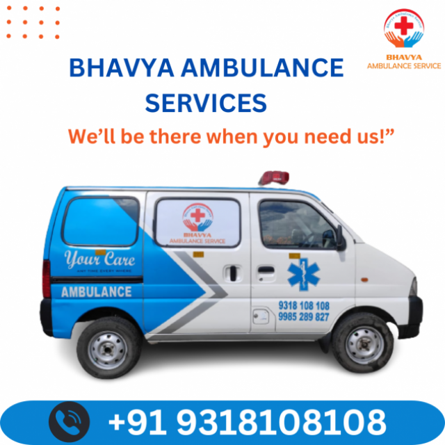 Bhavya Ambulance Service in Hyderabad