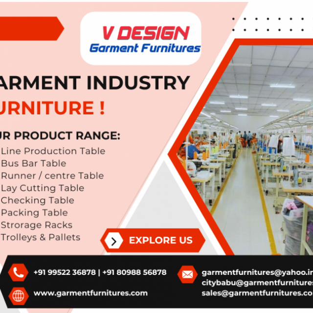 V Design Garment Furnitures