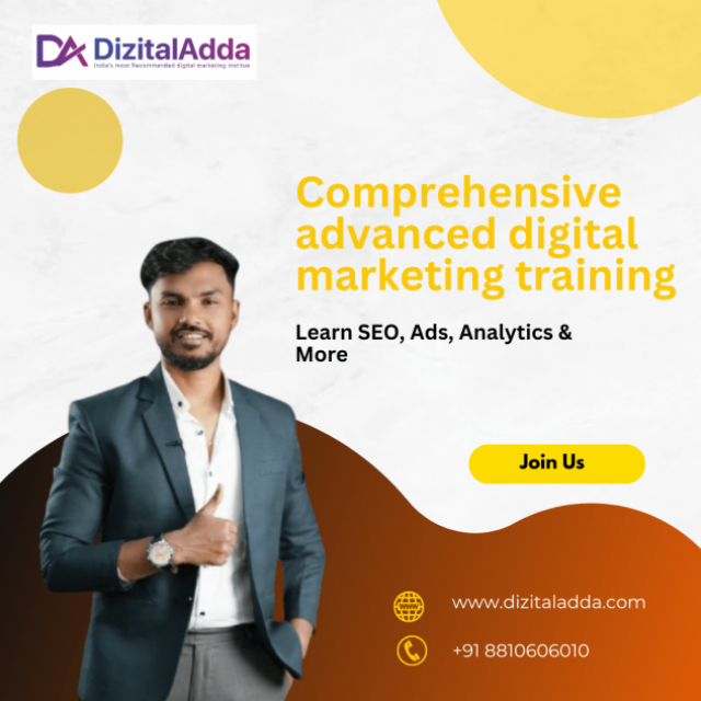 Comprehensive advanced digital marketing training -  Learn SEO, Ads, Analytics & More