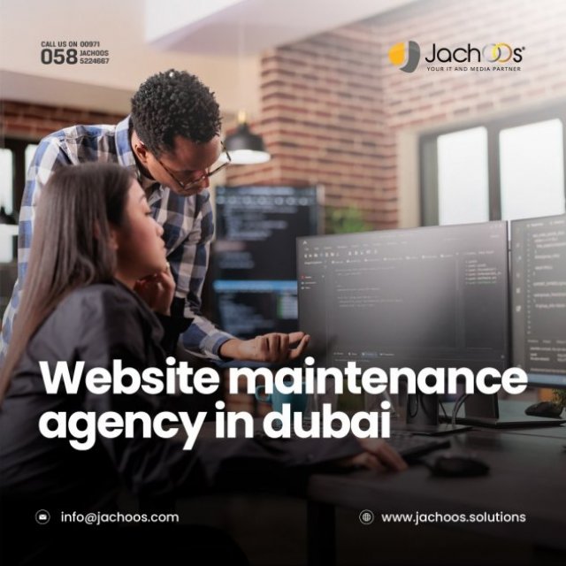 website maintenance agency in dubai