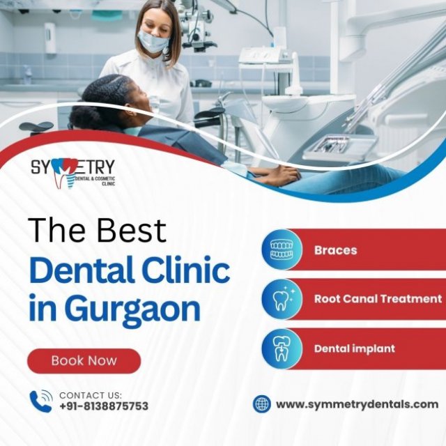 Symmetry Dental & Cosmetic Clinic- Best Dentist in Gurgaon | RCT | Dental Implant | Dentist near me | Braces | Invisalign