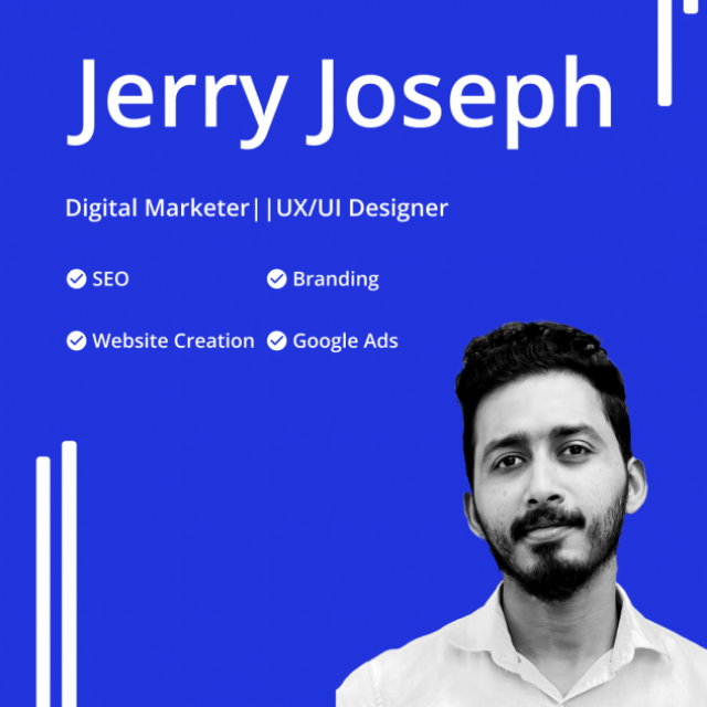 Jerry Joseph - The Best Seo Analyst In Thrissur