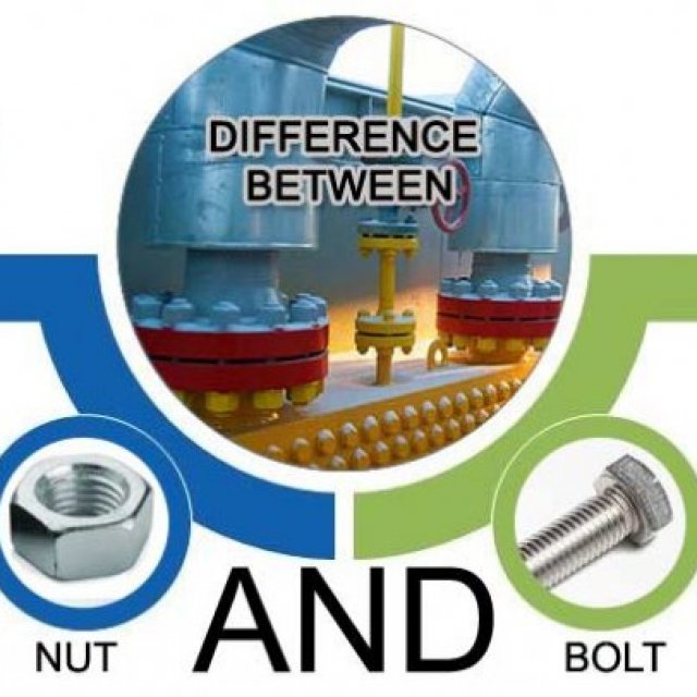 Difference Between Nut and Bolt